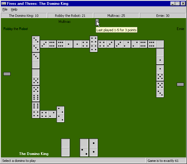 Fives and Threes Screenshot